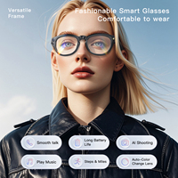 Lunettes vidéo intelligentes IA personnalisables avec caméra et écouteurs multifonctionnelles pour