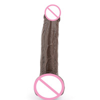 Vibromasseur réaliste en silicone liquide à 10 fréquences, chauffant et vibrant, pour femmes