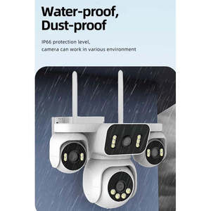 ShooCam AOV 20MP Seguimiento automático Red de cuatro lentes PTZ Cámara de seguridad inalámbrica para exteriores Supervisión Wifi Sistema de vigilancia - Product Image 6