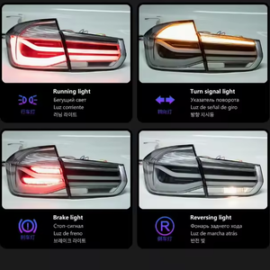 Nueva Luz Trasera LED MP F35 2012-2018 F80 para M3 F30 Serie 3, Estilo LCI Transparente de Alta Calidad, Sistema de Iluminación de 12V 6000K, 1 Par de Luces - Product Image 5