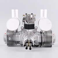 Moteur à essence bicylindre pour drones RC à voilure fixe, accessoires, fabrication directe, puissance fiable