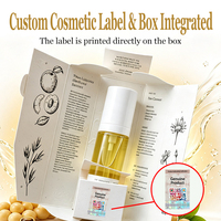 Boîte d'emballage cosmétique en papier artistique personnalisé, impression offset, code QR holographique, étiquette anti-contrefaçon, certifiée FSC ISO CE, faible MOQ