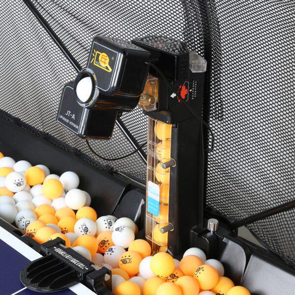 Hot-sale JT-A Huipang Table Tennis Serving Machine with Net Portable Easy Use Rotating 9-angle Adjust Automatic Outdoor/home Use