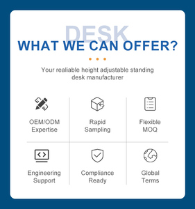 Bureau debout avec chargeur sans fil, bureau d'<span class=keywords><strong>ordinateur</strong></span> avec tiroirs, table d'<span class=keywords><strong>ordinateur</strong></span>, bureau réglable en hauteur avec tiroir, table électrique relevable - Product Image 4