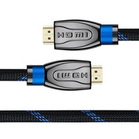 HDMI 2.0 4K 3D UltraHD 19-poliges Kabel Geflochtenes HDMI-HDMI kabel 1M 1,5 M 1,8 M 2M 3M 5M 8M 10M 12M 15M 20M 25M 30M