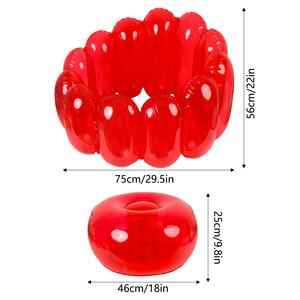 Canapé gonflable de récupération pour chirurgie fessière - Conception détachable, pliable et imperméable pour une assise sans pression - Product Image 4