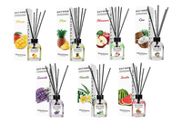 Diffuseur à Bâtonnets 100ml Luxe Huiles Essentielles Naturelles Parfum Arôme pour Maison Chambre Bureau Désodorisant