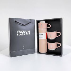 17Oz Flask <b>Thermos</b> Vacuum Stainless Steel Water <b>Bottle</b> Sports 500Ml Insulated Tumbler Set - Product Image 4