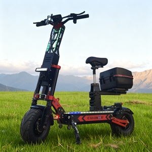 Trottinette électrique pliable Geofought R8 pour adultes, commande par application, batterie au lithium 72V 40AH-100AH, frein à huile, roues de 13 pouces ou 14 pouces, 8000W - Product Image 1