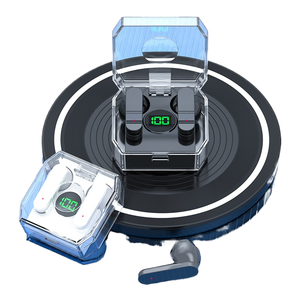 Audífonos Intrauditivos Air12 Pro/K30 con Bluetooth 5.3 TWS, Pantalla Digital, Resistentes al Agua, Compartimento Transparente, Chipset JL - Product Image 1