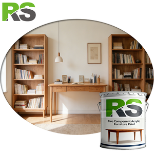 Peinture acrylique à base d'eau pour meubles en bois, deux composants, <span class=keywords><strong>vernis</strong></span> haute brillance, résistance supérieure aux taches, revêtement liquide - Product Image 4