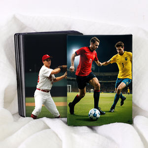 Football Star Card Or Argent Noir Coloré Footballeur Trading Game Collection Football Joueur Cartes Pour Enfants - Product Image 4