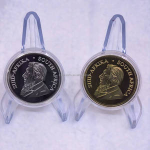 Moneta Commemorativa Personalizzata in Metallo 2021-2025, Placcata Oro 3D, Souvenir Presidenziale Sudafricano, Collezione in Argento MK - Product Image 2
