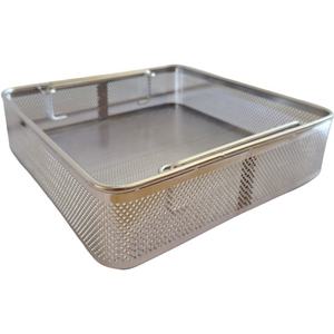 Panier de stérilisation à haute température en acier inoxydable BS-2700 avec poignée pour une utilisation en cuisine - Product Image 5