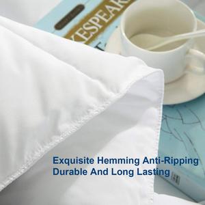 KHÁCH SẠN Phong Cách Dị Ứng Miễn Phí Siêu Mềm Microfiber Overfilled Trắng Ngỗng Xuống Thay Thế <span class=keywords><strong>Comforter</strong></span>, Duvet Chèn Với Góc Tab - Product Image 4