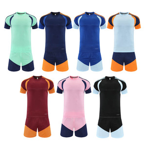 Camiseta de Fútbol Transpirable de Secado Rápido Personalizada, <span class=keywords><strong>Ropa</strong></span> de Fútbol con Logotipo Personalizado, Uniformes de Fútbol al por Mayor, Servicio OEM de Entrenamiento - Product Image 1