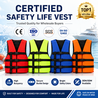 Gilet de sauvetage populaire de haute qualité, respirant, ignifuge, coupe-vent, en polyester, grande taille, pour la lutte contre les inondations et la randonnée aquatique