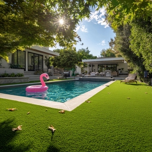 <span class=keywords><strong>Gazon</strong></span> artificiel robuste à drainage rapide, qualité professionnelle, directement de l'usine, pour terrasses <span class=keywords><strong>et</strong></span> zones <span class=keywords><strong>piscine</strong></span> - Product Image 1