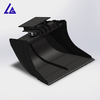 Bucket Putar Hidrolik LIGONG 360 Derajat untuk Excavator, Aksesoris Bucket Putar, Pabrik Bersertifikasi CE ISO9001