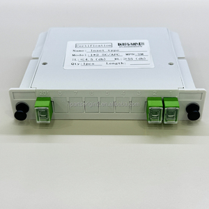 Manufacturer Price Indoor Fiber Optic <b>Cable</b> Cassette 1*2 SC UPC/APC Single Mode G.657A1 <b>Splitter</b> for Telecommunications - Product Image 5
