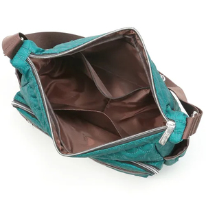 Sac messager à une épaule pour femmes, léger, imperméable, en polyester, avec bandoulière réglable - Product Image 4