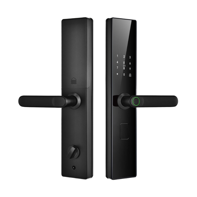 2025 High Quality Smart Fingerprint Door Lock Easy Installation Aluminum Alloy Digital Lock Good Selling High-Tech Access
