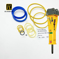 Kit de joints pour brise-roche hydraulique MES1500, burin de 140 mm, joints d'huile bleus haute performance