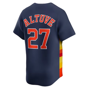 Camiseta de Béisbol Estadounidense de los Astros de Houston Bordada al por Mayor # 27 José Altuve # 44 Yordan Álvarez # 34 Ropa de Softbol Nolan Ryan - Product Image 4