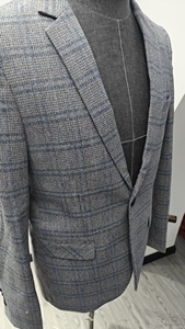 Оптовая продажа мужской одежды: приталенный повседневный мужской костюм, формальный свадебный костюм с цветочным принтом на лацканах, формальная одежда, мужские пиджаки. - Product Image 3