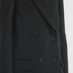 เสื้อเบลเซอร์คอวีแบบเป็นทางการปรับแต่งได้น้ำหนักเบากระดุมสองแถวตกแต่งด้วยกระดุมและกระเป๋าทอ - Product Image 6