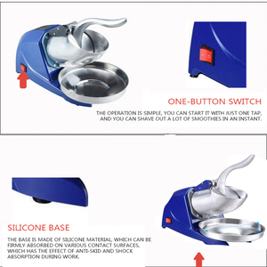 Rasoir à glace pour la fabrication de boissons pour des cônes de neige rasés <span class=keywords><strong>ou</strong></span> fins rapides <span class=keywords><strong>ou</strong></span> des copeaux grossiers Machine à glace - Product Image 5