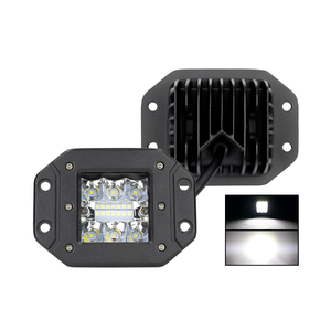 Phare LED blanc, mini projecteur LED de 4 pouces pour systèmes d'éclairage automobile, faisceau spot et large, 12/24V - Product Image 1