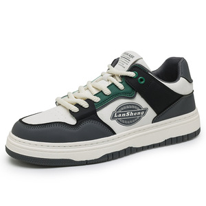 Chaussures pour hommes 2025 nouveau printemps à la mode marque polyvalent luxe respirant décontracté sans lacet baskets sport étudiant Skate chaussures maille - Product Image 6
