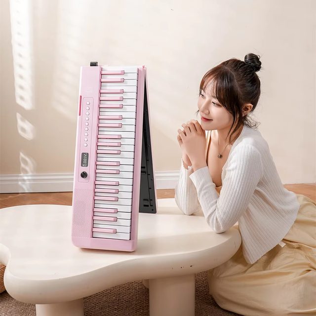 Portable foldable piano 88keys keyboard with MIDI keyboard electronic piano with touch response for adults