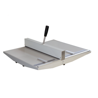 WD-15B) Machine à perforer de bureau de taille A3 de 460mm/18 pouces Machine à rainer manuelle pour couverture de papier