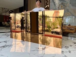 Nuevo Diseño de Paneles de Pared de PVC, Revestimiento de Espejo Rígido, Paneles Decorativos de Bambú, Lámina Decorativa de PVC con Espejo, Paneles de Pared de Pizarra de Carbono - Product Image 4