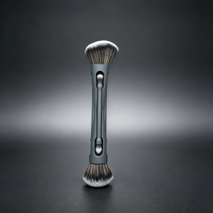 YRX - Juego de Brochas de Maquillaje Multifuncionales Portátiles 10 en 1, Brocha para Base de Maquillaje Plana y Angulada, para Maquillaje Líquido y en Crema - Product Image 4