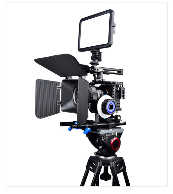 Handle Grip Video Stabilize for Sony A7 Series Aluminium Alloy Professional Camera Dslr Cage Kit with Top