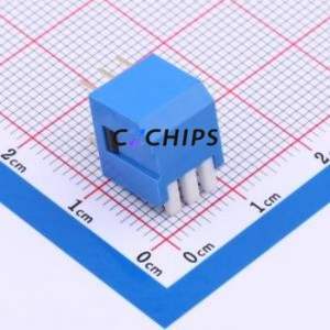 DP-03-B-T DIP Switch Through hole Component (THT) Switch Piano Key Single Pole Single Throw 3 2.54mm - Product Image 2