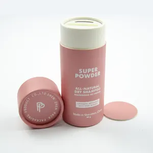 Wholesale Shaker Paper Tube Round Cosmetic Round Tube Box Packaging Paper Tube Powder