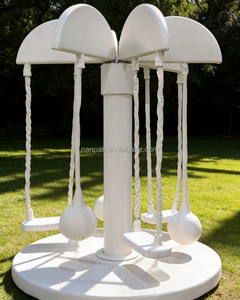 Carrusel Giratorio para Niños con Columpios y Pelotas, Equipo de Juegos Desmontable para Interiores y Exteriores, Alquiler para Fiestas y Eventos - Product Image 2