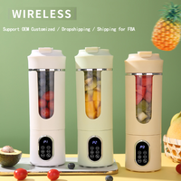 Chargement électrique sans fil Presse-fruits et friteuse à fruits multifonctions pour usage domestique Tasse à jus
