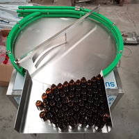 Benutzer definierte automatische runde rotierende Kunststoff glasflasche Entschlüsse ler Glasflasche Sortieren Plattenspieler Zuführ tisch
