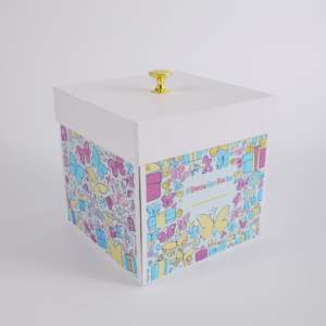 Caja de Pastel de 4 Pulgadas, Caja Sorpresa Explosiva Vacía, Caja de Regalo de Navidad o Aniversario con Mariposa Voladora - Product Image 2