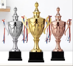 Trofeo de fútbol deporte metal gran <span class=keywords><strong>copa</strong></span> de trofeo de fútbol mundial - Product Image 4