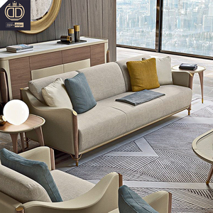 Guter Preis <span class=keywords><strong>3</strong></span> 2 <span class=keywords><strong>1</strong></span> Holzbeine beige grau Leders ofa <span class=keywords><strong>Set</strong></span> Spezial foto moderne Luxus Designer <span class=keywords><strong>Sofa</strong></span> <span class=keywords><strong>Set</strong></span> - Product Image 2