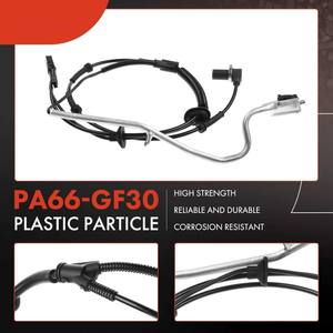 Sensore di Velocità Ruota ABS Compatibile con Modelli Volkswagen - <span class=keywords><strong>Passat</strong></span> 1999-<span class=keywords><strong>2005</strong></span> - Ricambio #   3B0927807H, 4M0927807C - Product Image 4