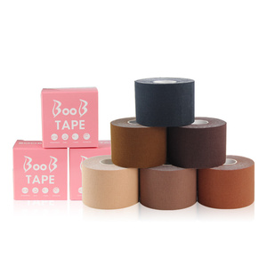 Wholesale Nipple Cover Disposable Self-Adhesive Precut Boobs Up Tape and Boob Tape Box