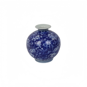 Pot à gingembre décoratif bleu et blanc à motif <span class=keywords><strong>de</strong></span> fleurs <span class=keywords><strong>de</strong></span> prunier avec couvercle, idéal pour le rangement <span class=keywords><strong>de</strong></span> la <span class=keywords><strong>salle</strong></span> <span class=keywords><strong>de</strong></span> <span class=keywords><strong>bain</strong></span> et la décoration intérieure - Product Image 4
