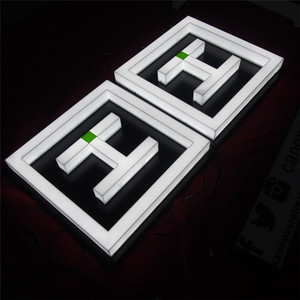 Insegna Pubblicitaria Luminosa <span class=keywords><strong>a</strong></span> LED <span class=keywords><strong>con</strong></span> Logo e Scritte per Esterni - Product Image 5